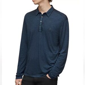Men’s John Varvatos Long Sleeved Polo **READ**